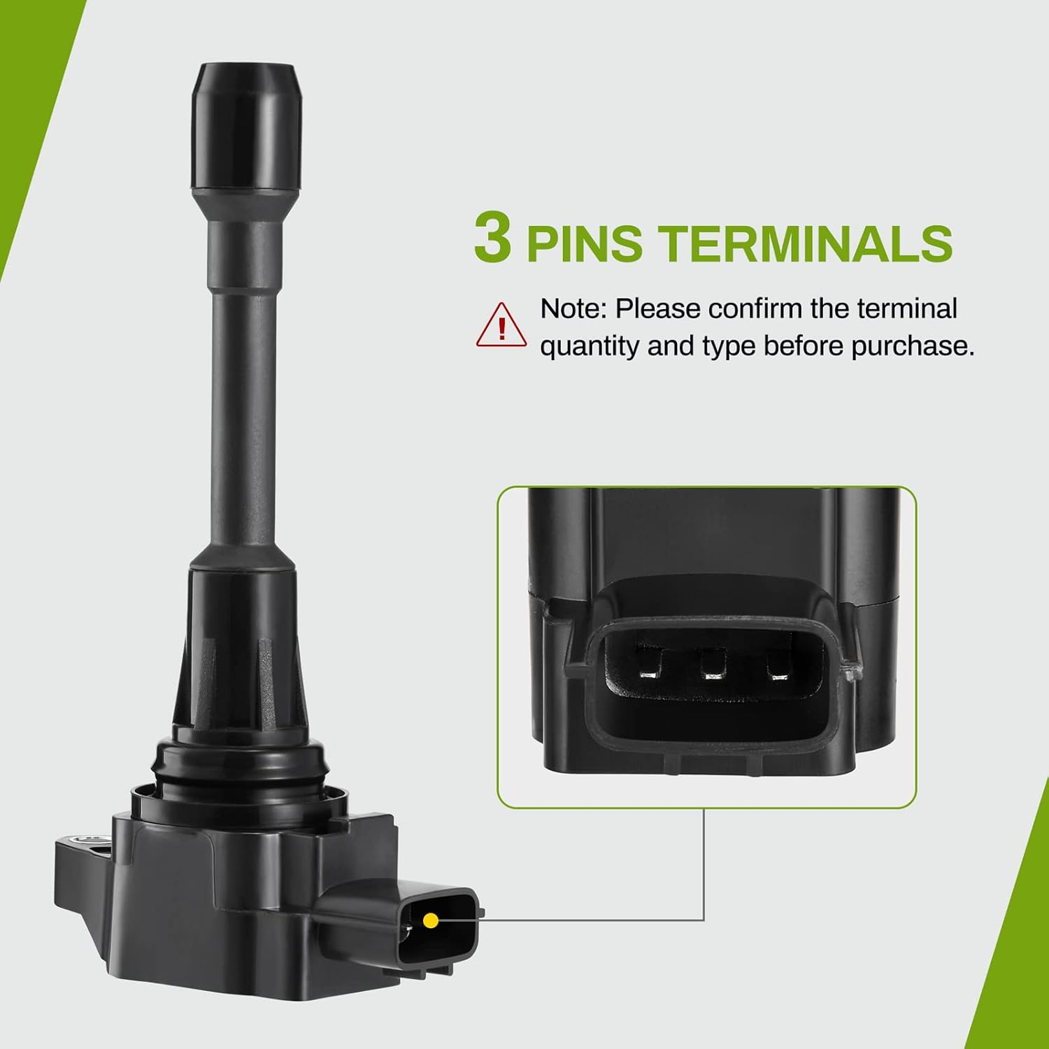 Ignition Coils and Iridium Spark Plugs Set of 4 Pack of 2 I215832