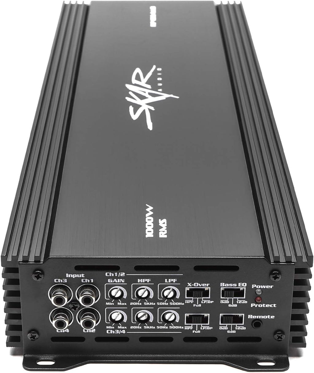 1,000 Watt 4 Channel Car Amplifier I4463