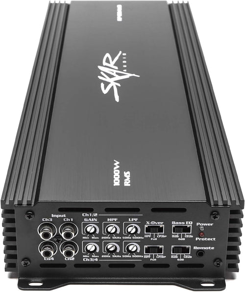 1,000 Watt 4 Channel Car Amplifier I4463