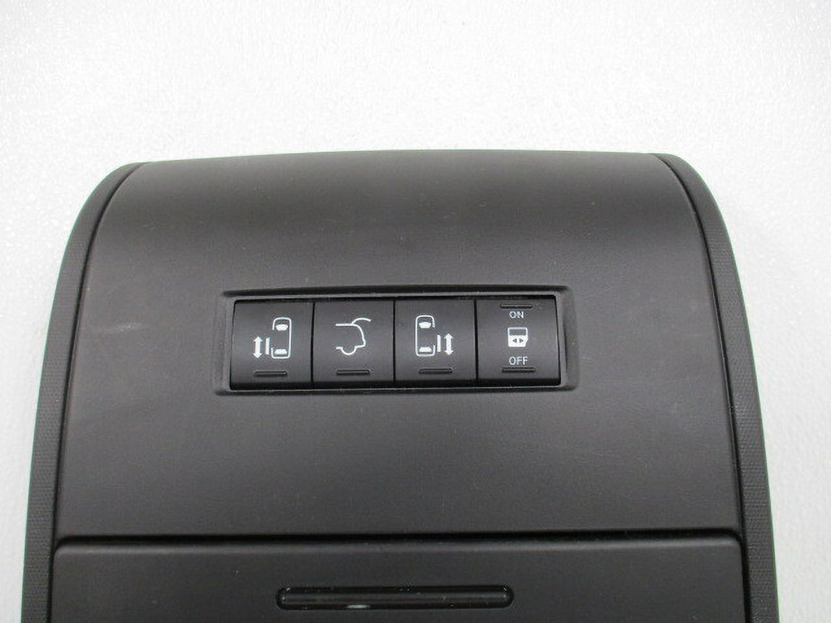 Overhead Lamp Console with Power Sliding Doors D49076