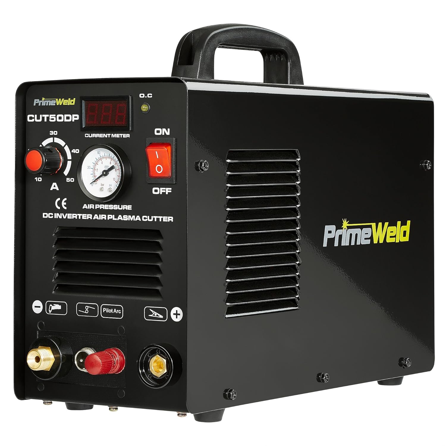 Plasma Cutter with Non-Touch Pilot Arc, Dual-Voltage, 1/2" Clean Cut E969428