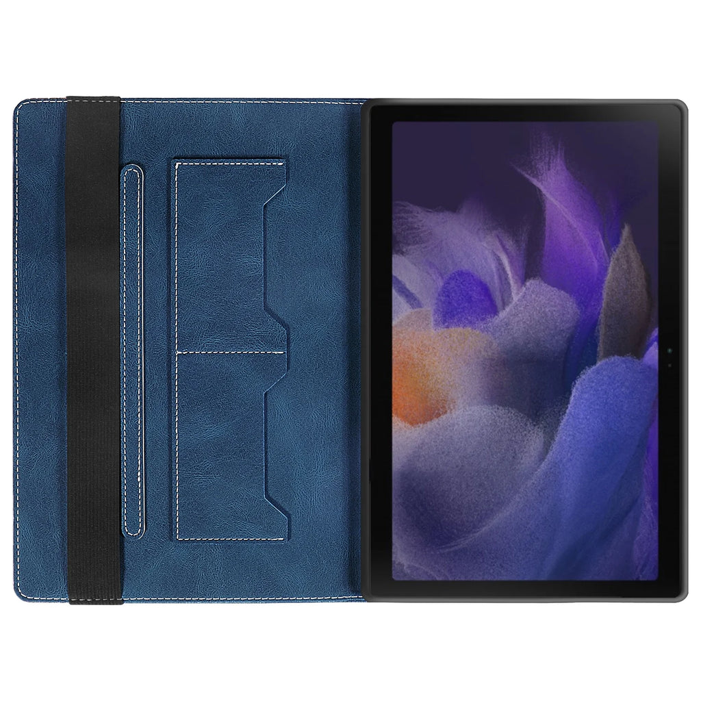 Blue PU Leather Magnetic Flip Stand Case for Samsung Galaxy Tab A8 10.5 Inch K64525