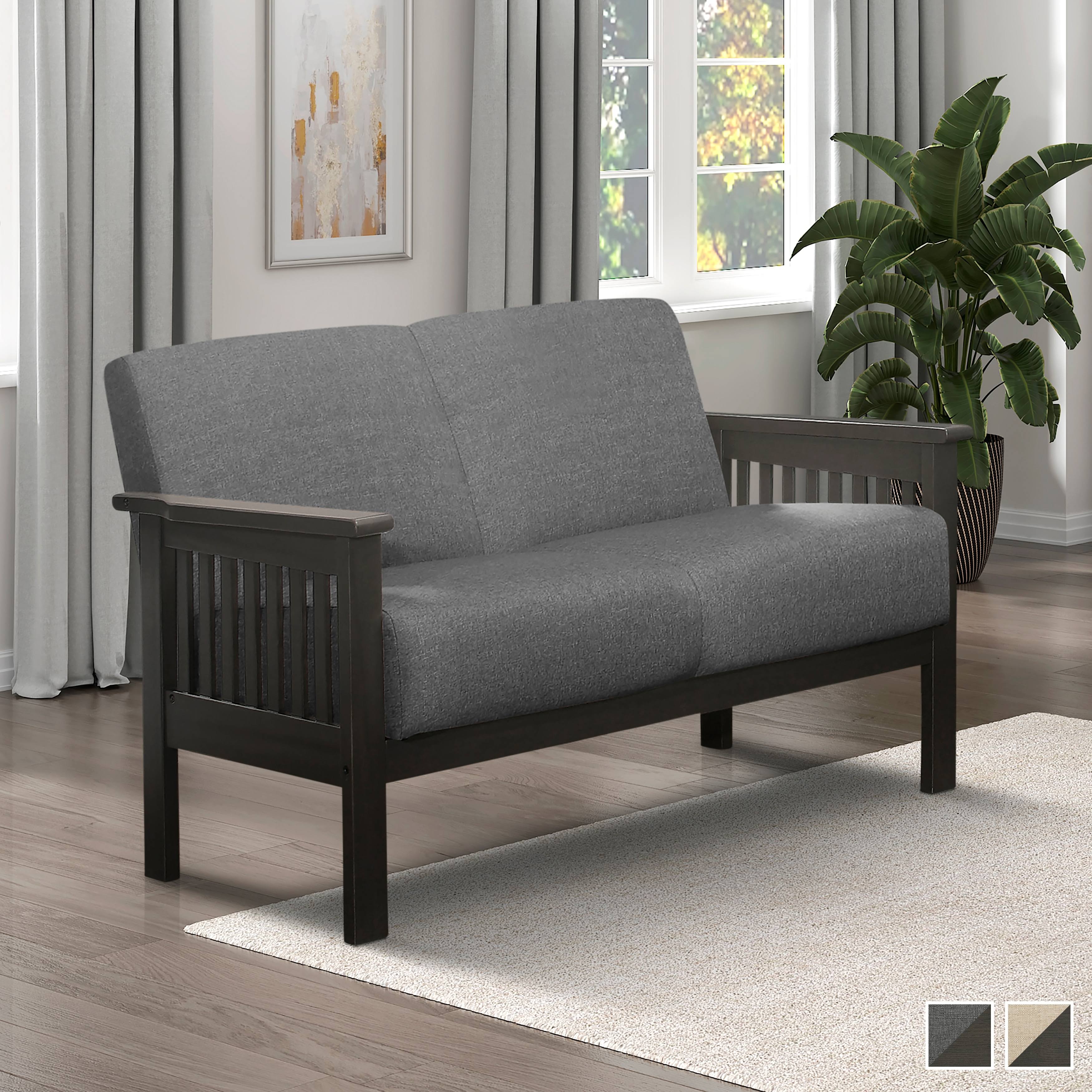 Light Brown Loveseat C395