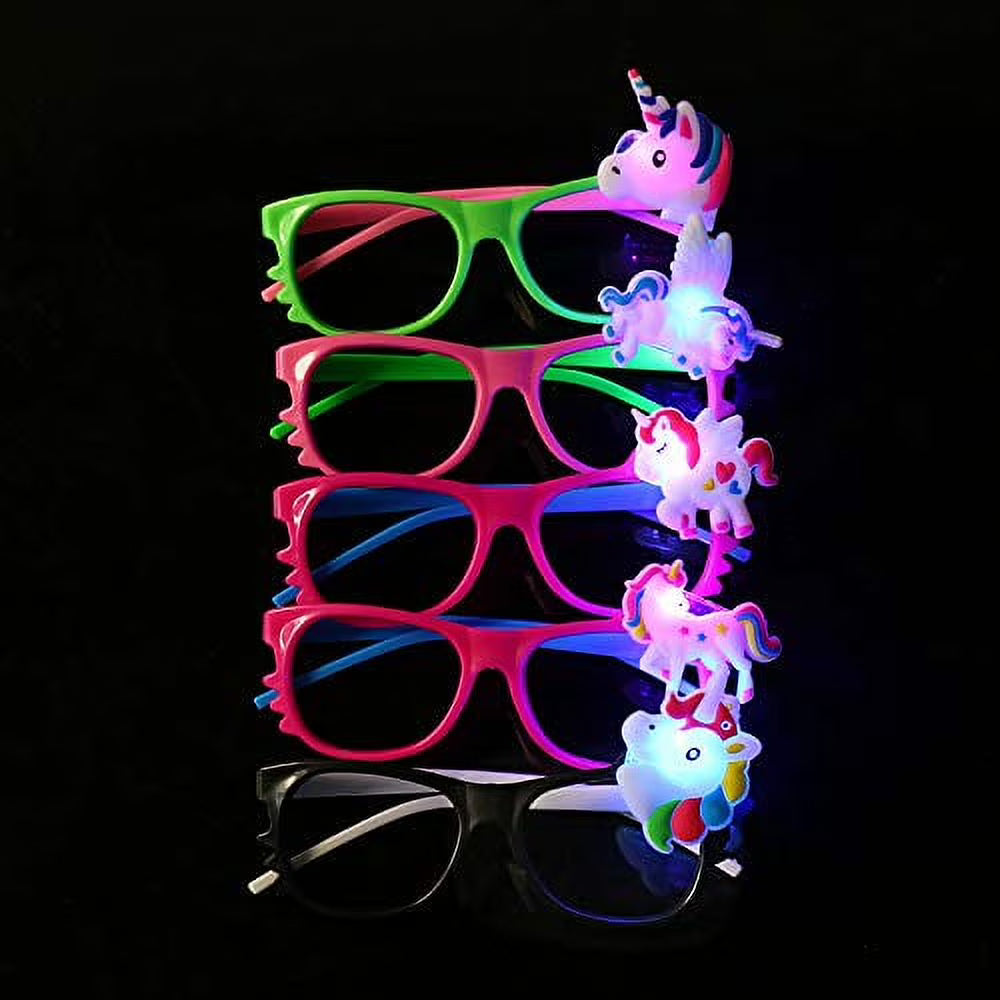 Unicorn LED Light Up Glasses L99005