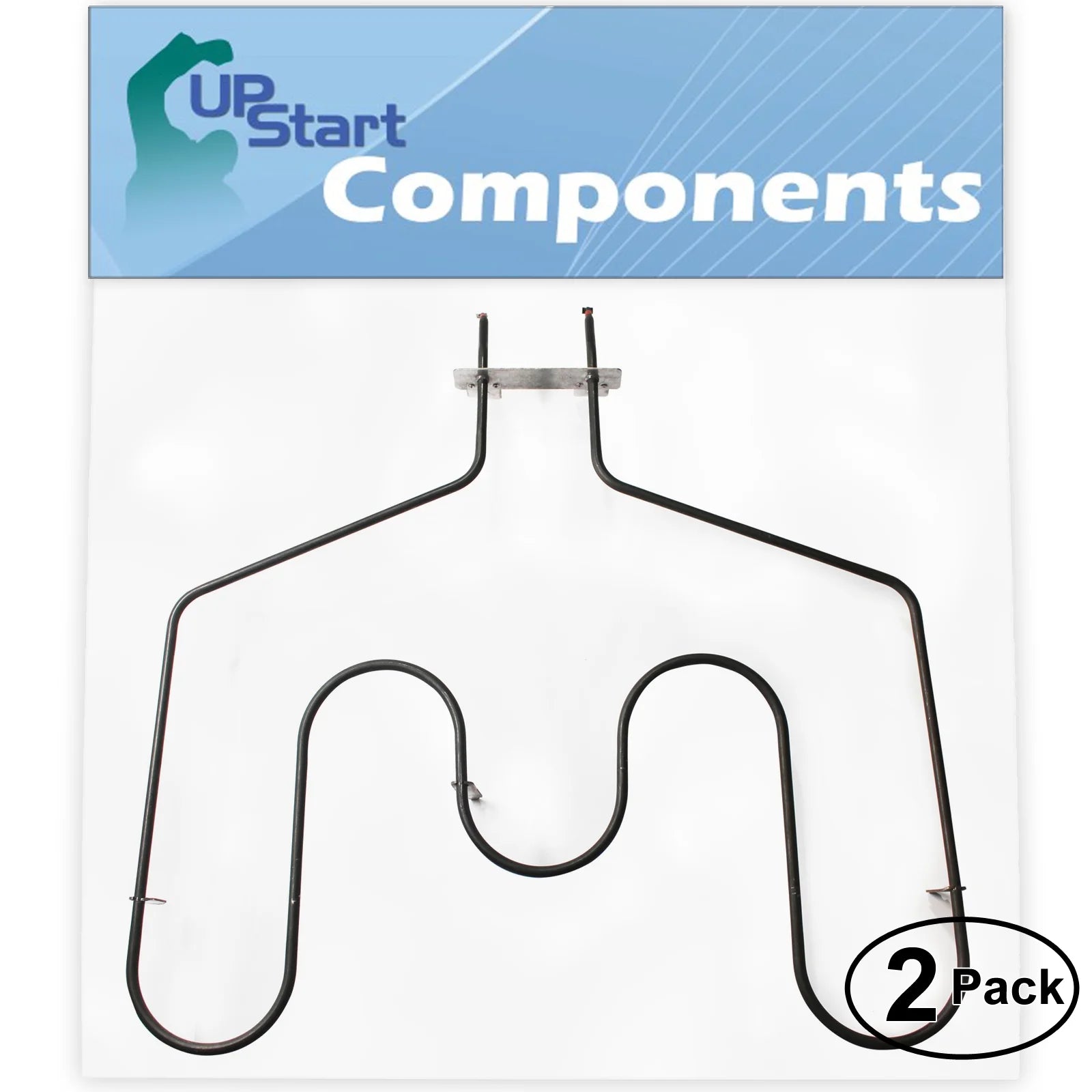 2-Pack Replacement Bake Element for General Electric Oven Heating Element O73636