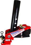 Gooseneck Air Hitch & Coupler, Round 4" Straight Pin 30K SL Coupler T4253