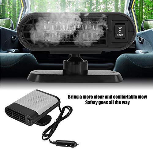 12V Car Portable Electric Window Defroster (Grey) H209