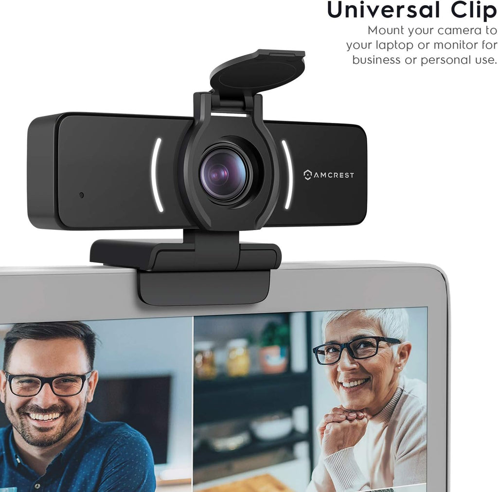 1080P Webcam with Microphone & Privacy Cover, USB Camera, Wide Angle Lens R752