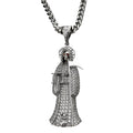Stainless Steel Franco Chain Necklace 36" S273
