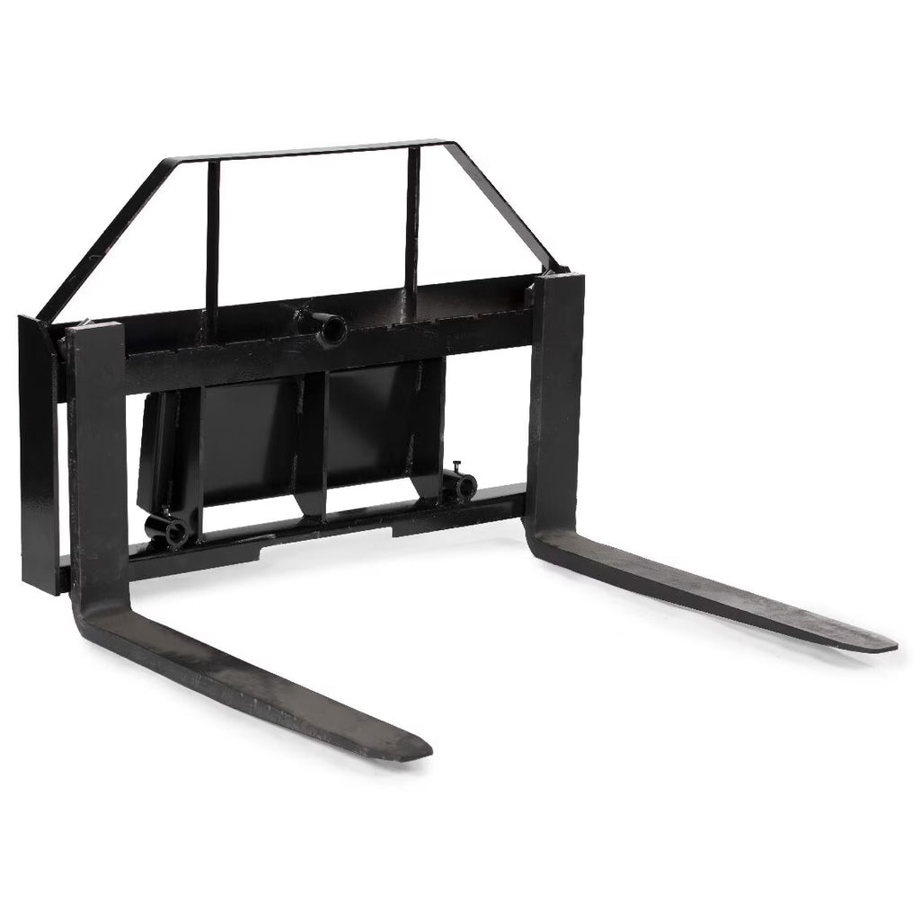 Mini Skid Steer Pallet Fork Attachment, 48" Fork Blades, 4,000 LB V22583