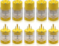 Yellow 5 Set Electrical Plug and Connector Set V52710
