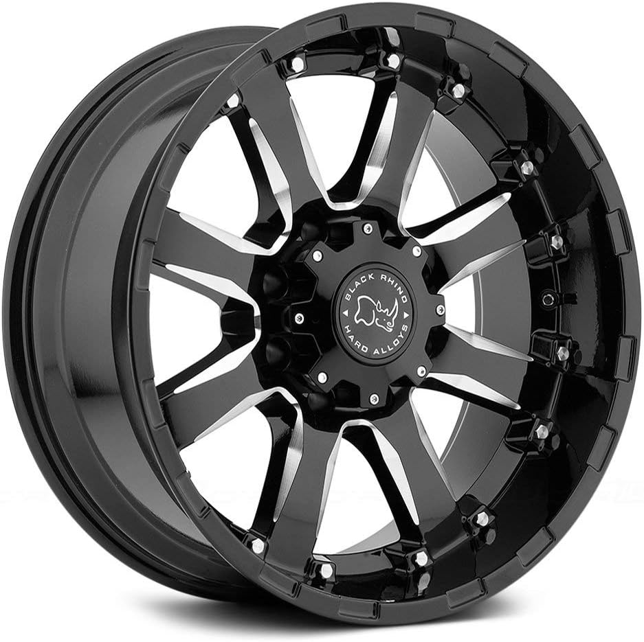 20x9 5x150 +12mm Black/Milled Wheel Rim T55811