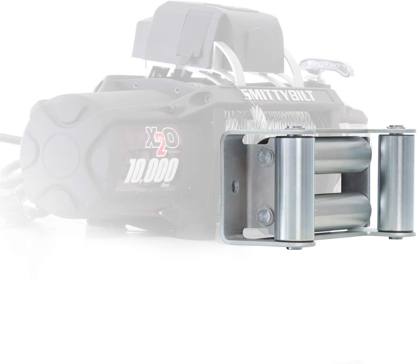 Zinc Plated Winch 4-Way Roller Fairlead Pack of 2 W53810
