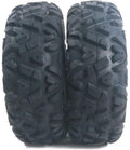 Set of 2 Rear Tires 26x11-12 6PR Tubeless P670565