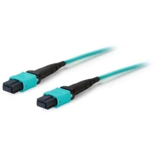 MPO Female to MPO Female Aqua OM3 Patch Cable Q539888