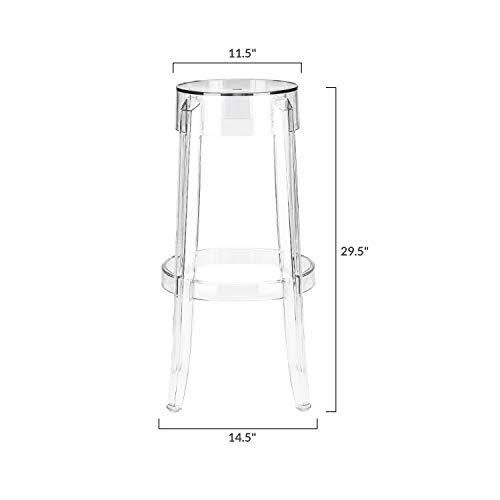 Clear Bar Stool E379