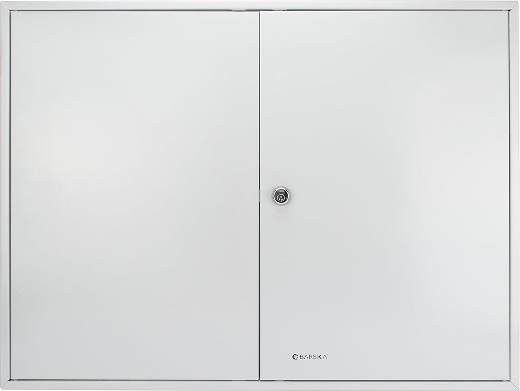 Key Lock 320 Position Key Cabinet Lock Box Grey with White Key Tags N31842