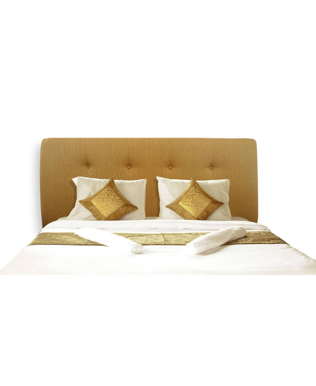 Queen Bay Blue Tufted Headboard Y5184