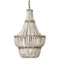 White Beads Chandelier L50320