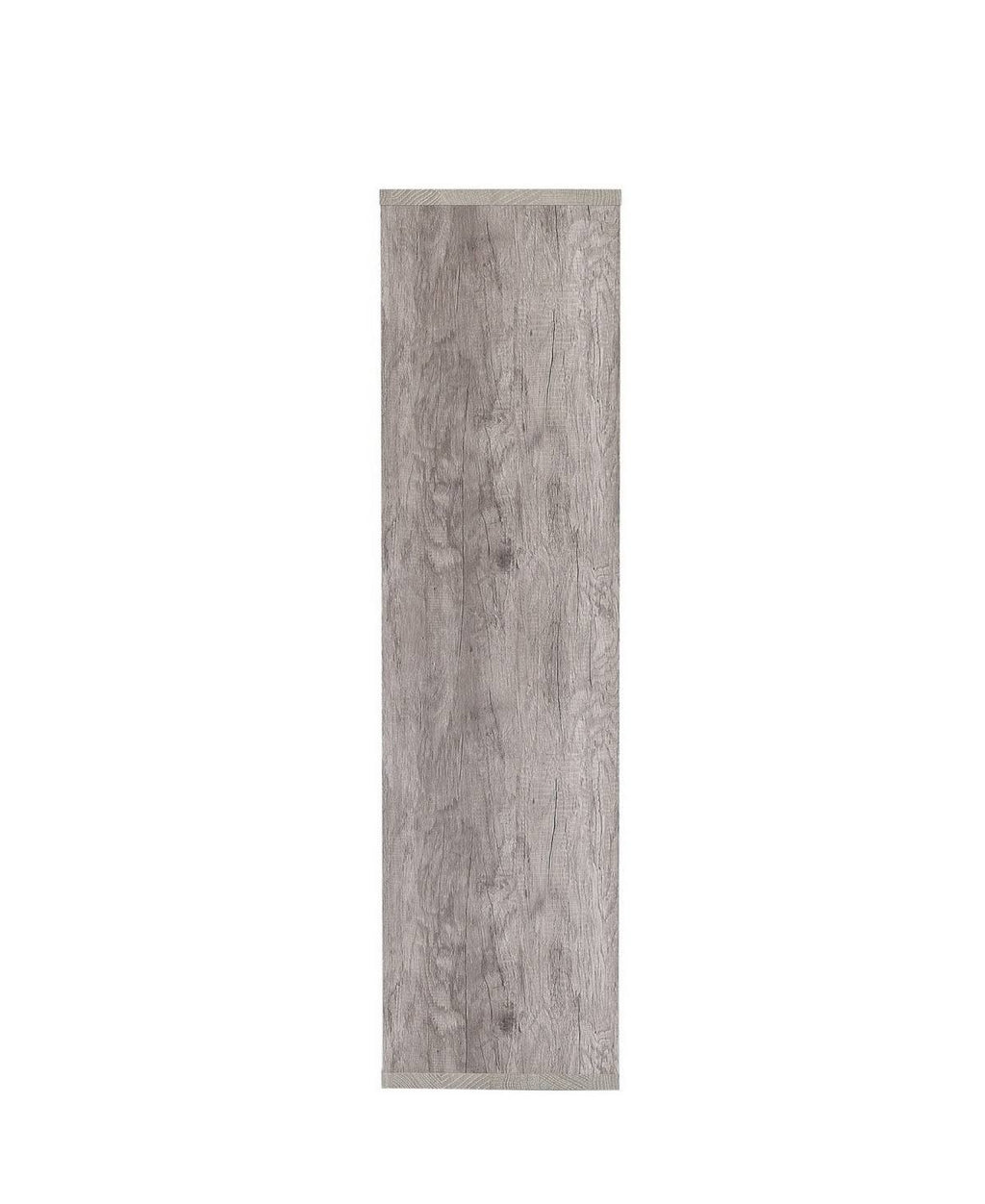 Grey 8-Shelf Staggered Bookcase E70211