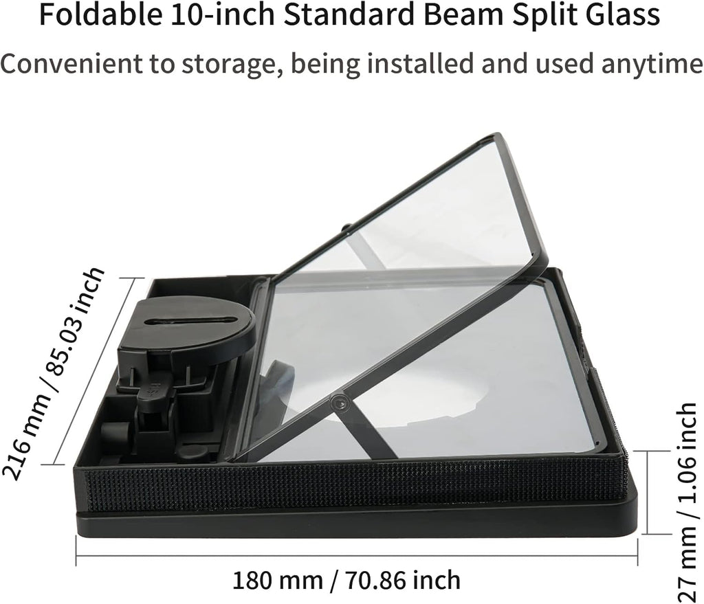 10 Folding Teleprompter for DSLR Smartphone and Tablet E27394