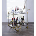 Kitchen Cart with Glass Top C876
