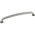 12x22 Center to Center Cabinet Pull Distressed Antique Silver D711116