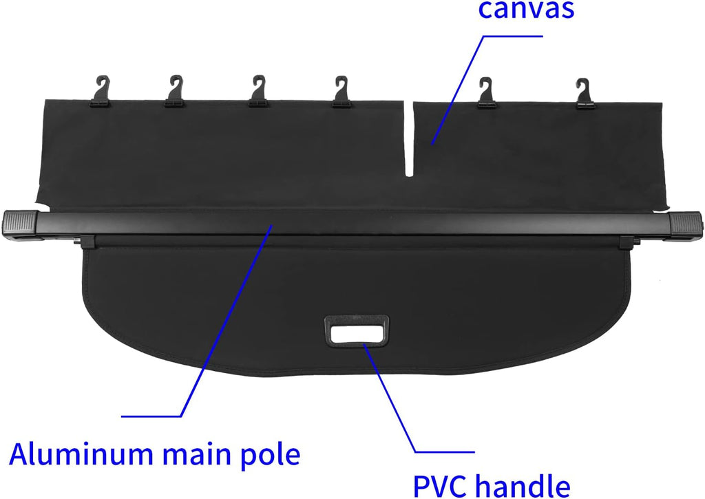 Retractable Cargo Cover for Jeep Cherokee E286982