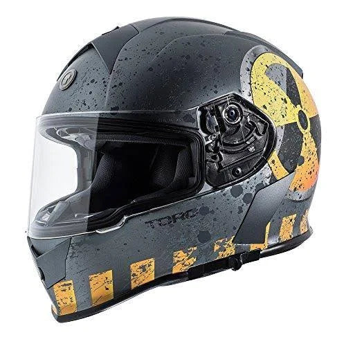 Flat Black Full Face Helmet Q40338