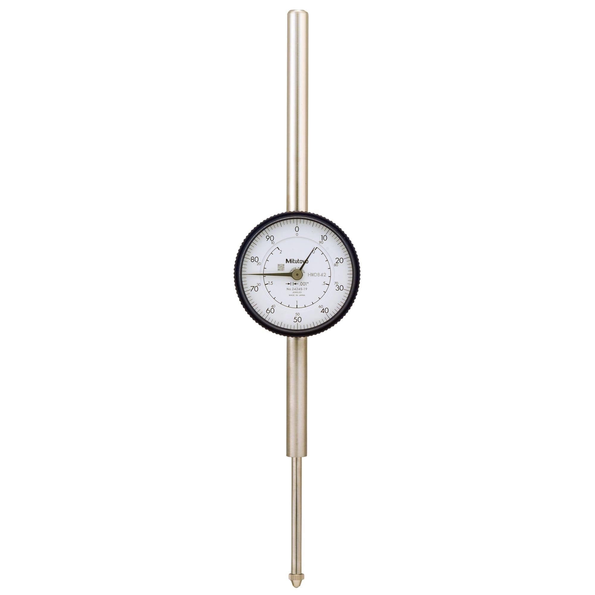 Dial Indicator, 0 to 2 In, 0-100 O941665