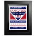 Dual-Tone Framed Artwork M7423