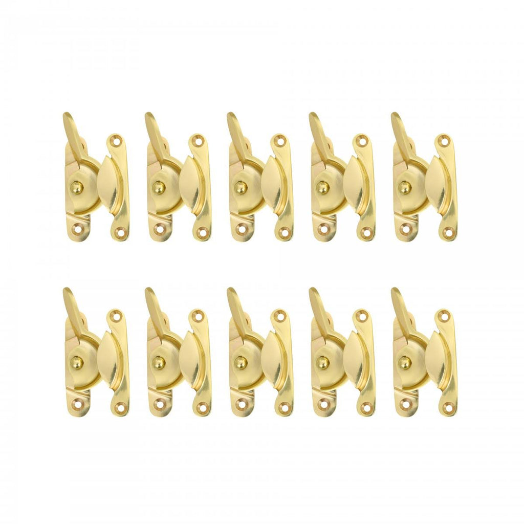 Traditional Window Sash Lock Solid Brass Q59812