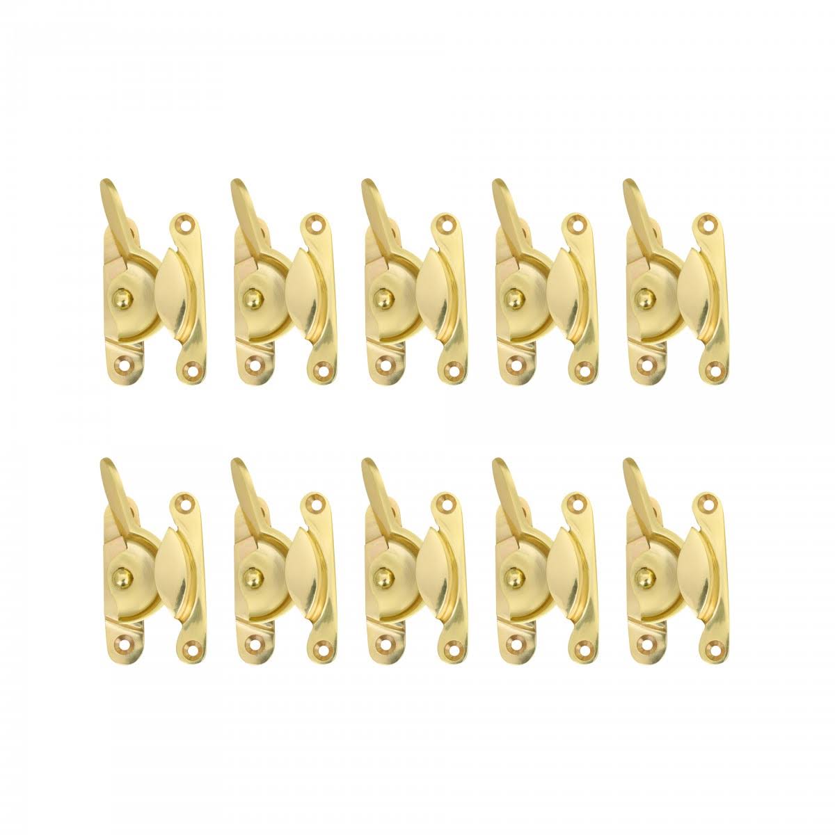 Traditional Window Sash Lock Solid Brass Q59812