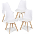 White Dining Chair Set of 4 F78221