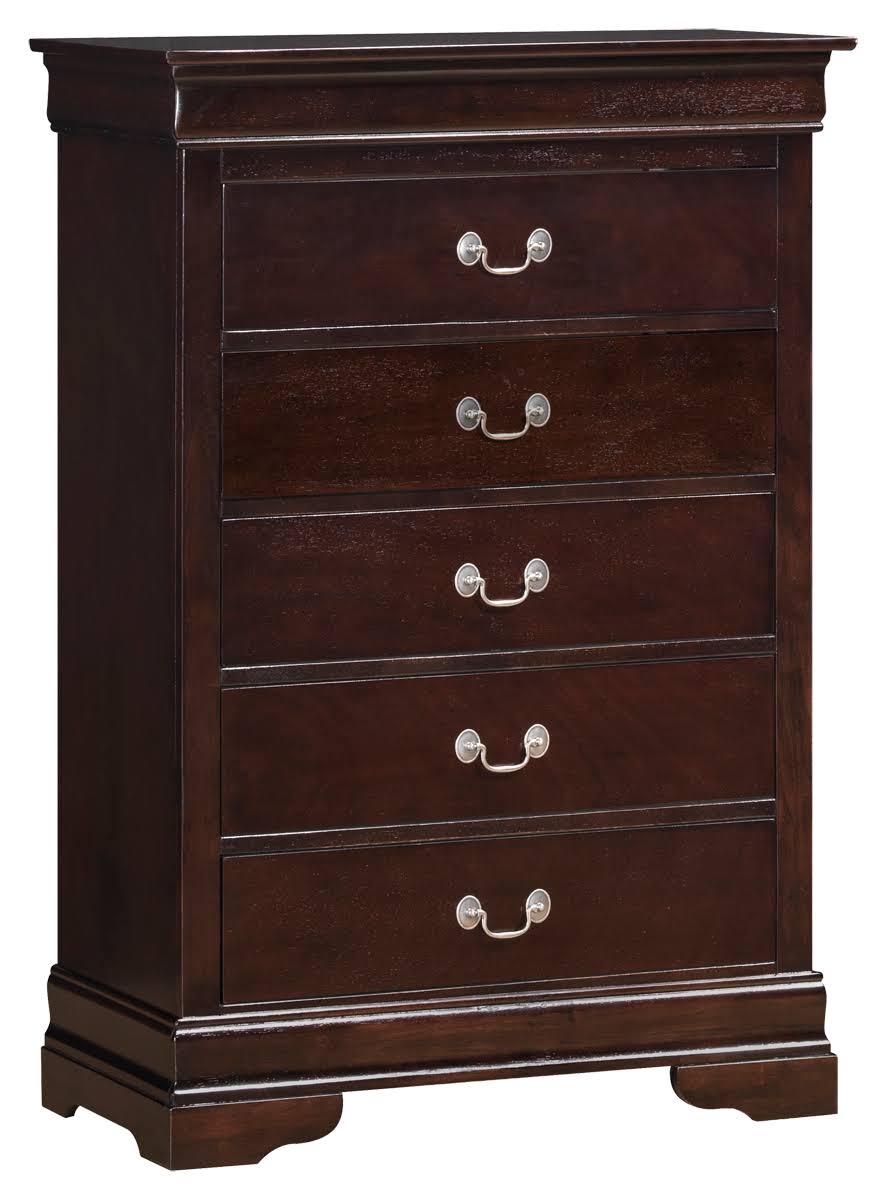 Cappuccino 5 Drawer Chest F871595