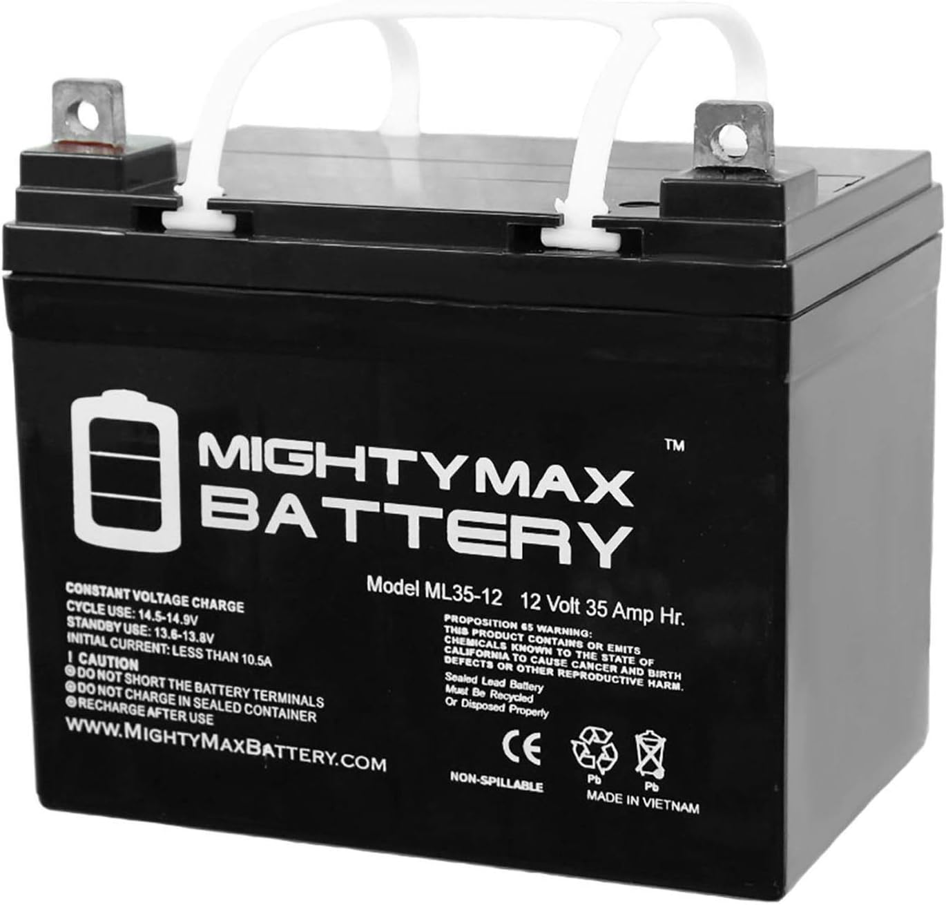 12 Volt 35 AH SLA Battery Pack of 2 C498486