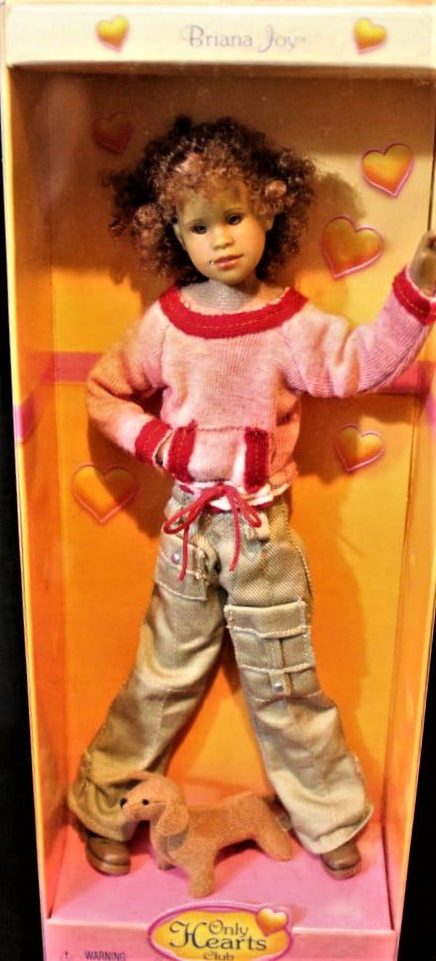 Briana Joy Doll and Dog Longfellow Premier Edition 2004 K98434