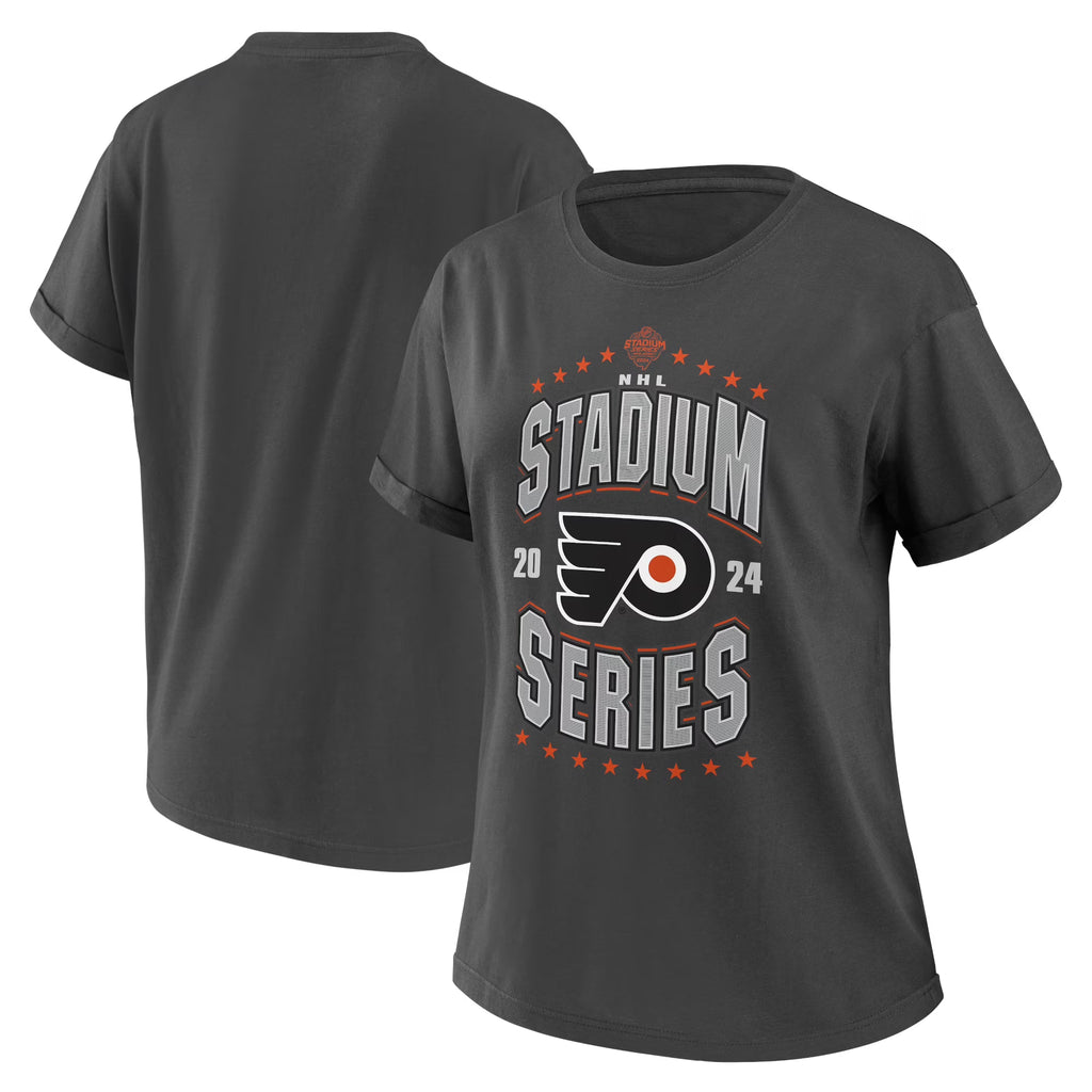Charcoal Philadelphia Flyers Boyfriend T-Shirt R2349