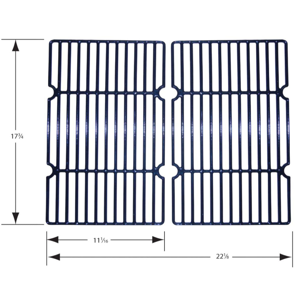 Gloss Cast Iron Cooking Grid for Gas Grills 22x22 W7021