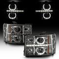 SMD LED Halo Projector Headlights D46863