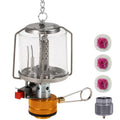 Outdoor Portable Camping Gas Lantern with 3 Mantles and Adapter N6180