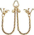 Towing Chain Bridle with Universal RTJ Clusters, Grade 70, 84 Inch, 4,700 Pound Safe Working Load P300606