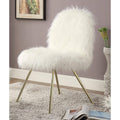 Faux Fur Accent Chair T6024