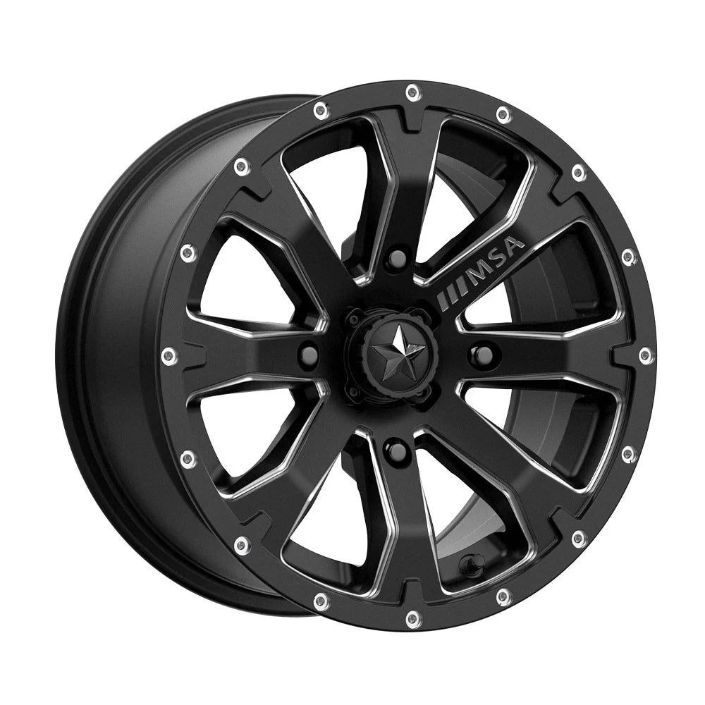 14" Wheels Black 27" Mud Lite XTR Tires E3118