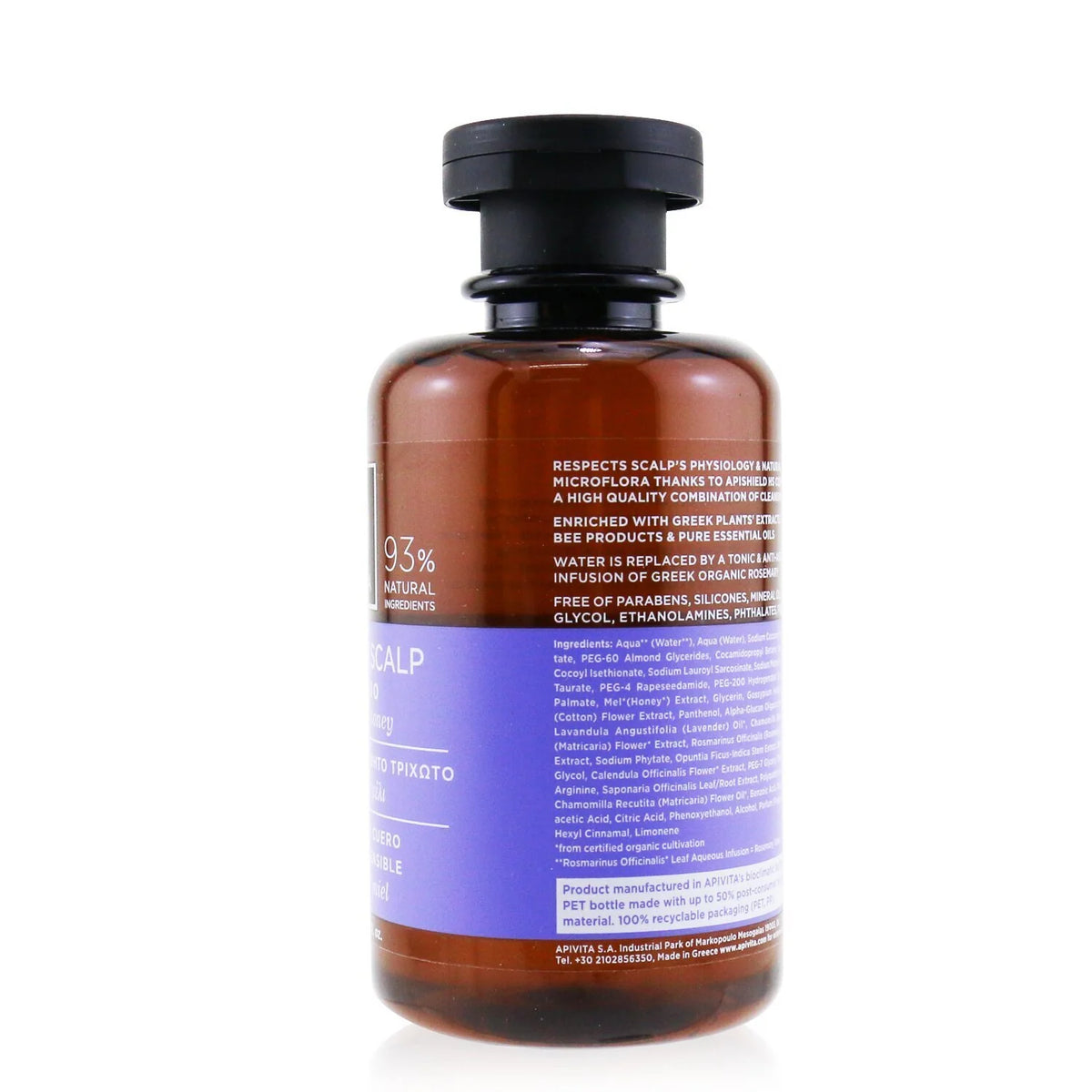 Lavender & Honey Shampoo for Sensitive Scalp 250ml A658396