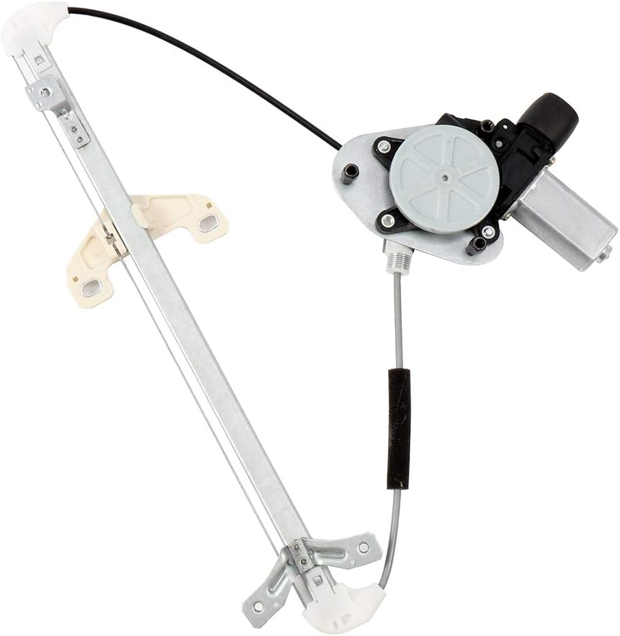 Power Window Regulator Rear Right Passenger Side with Motor Pack of 2 V490253