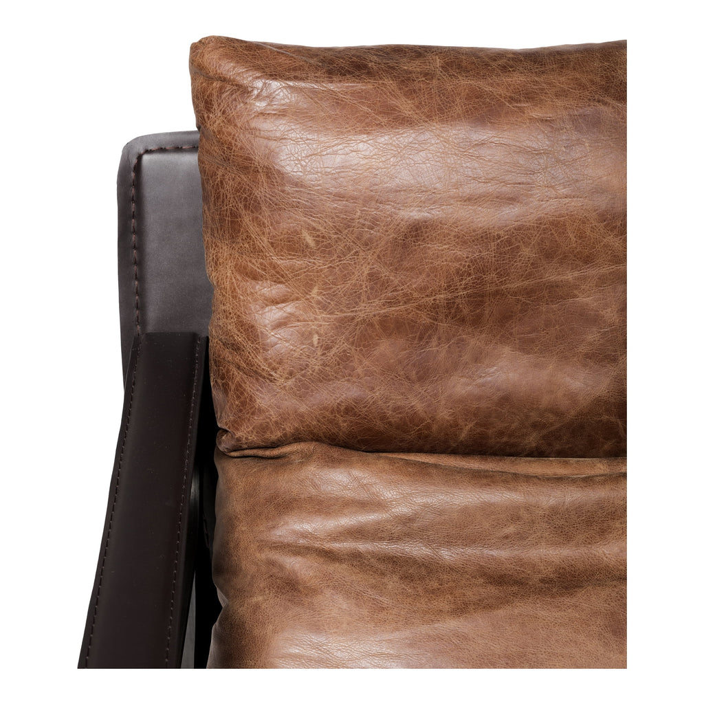 Brown Leather Club Chair P84597