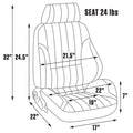 Rally Seat, Passenger, Vinyl H713