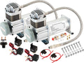Heavy Duty Dual Onboard Air Compressors 150 PSI H65535