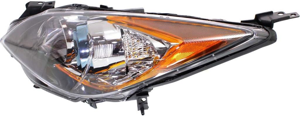 Mazda 3 Headlight Assembly 2012 2013 Driver Side Halogen R96207